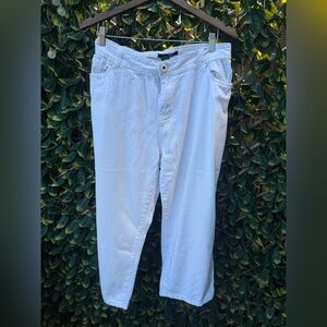 🔹‎ Roz & Ali Denim Cotton Capris